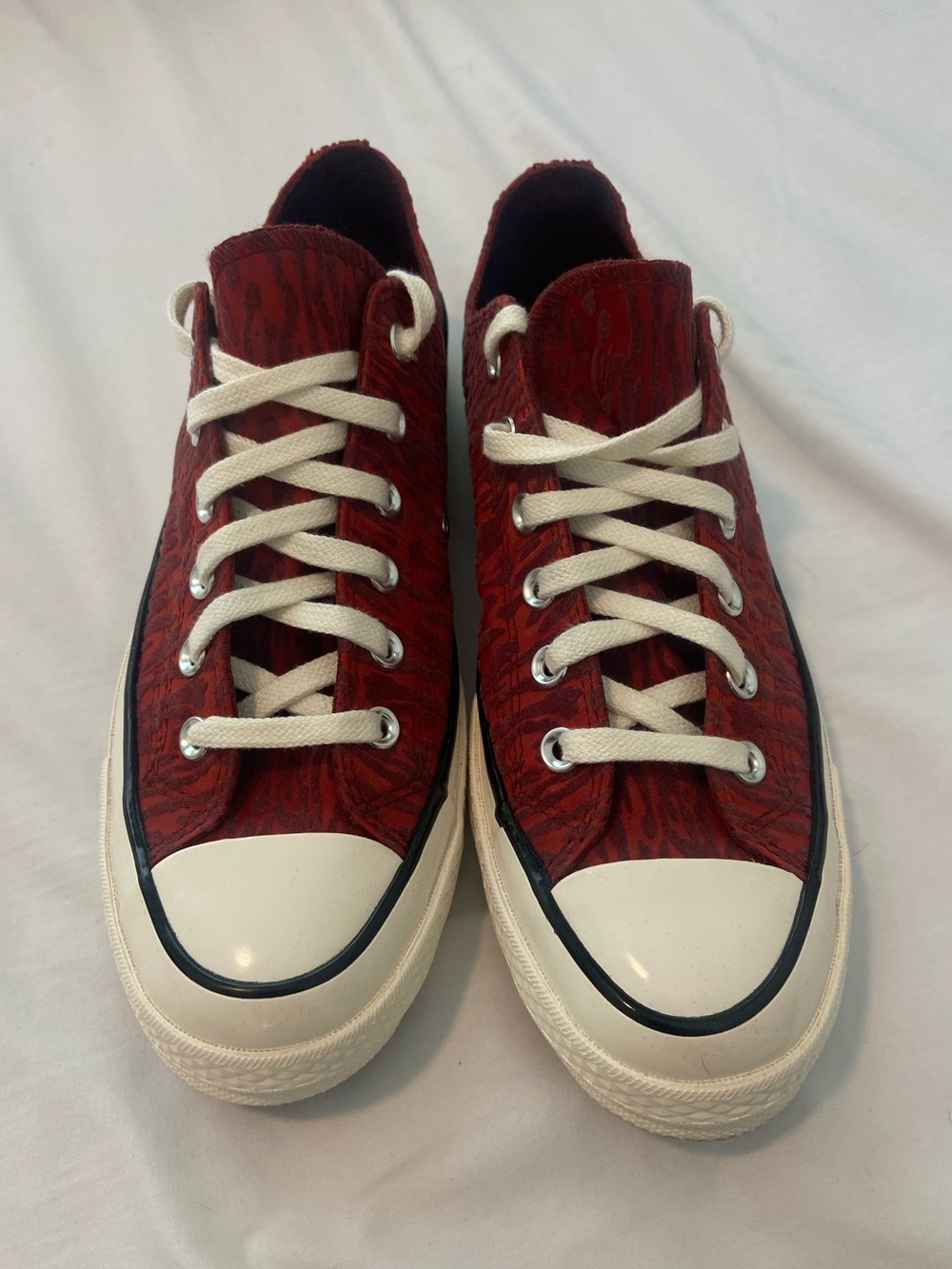 Converse All Star Low Top Sneakers - Red Tiger